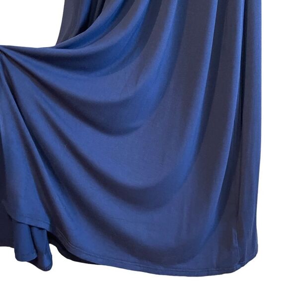 Lulus Navy Garden District Maxi Wrap Dress | SZ S - Picture 17 of 17